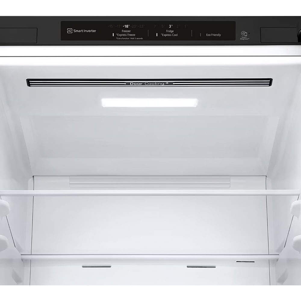 Combina frigorifica LG GBB62MCJMN, No Frost, 384 l, H 203 cm, Clasa E, negru