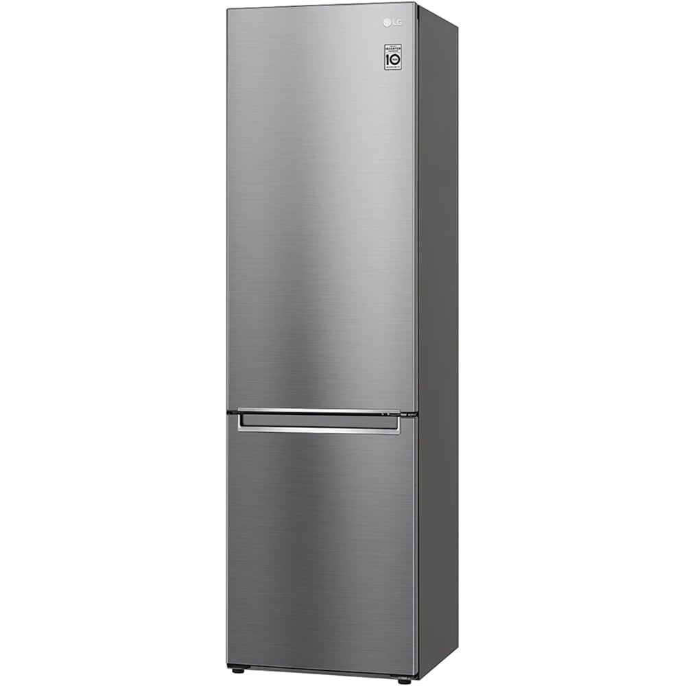 Combina frigorifica LG GBB62PZJMN, No Frost, 384 l, H 203 cm, Clasa E, argintiu