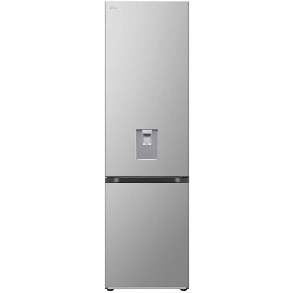 Combina frigorifica LG GBF3202DPY, No Frost, 386 l, H 203 cm, Clasa D, Dozator apa, argintiu