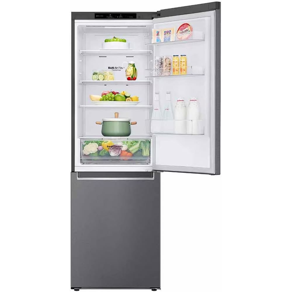 Combina frigorifica LG GBP61DSPGN, No Frost, 341 l, H 186, cm, Clasa D, grafit