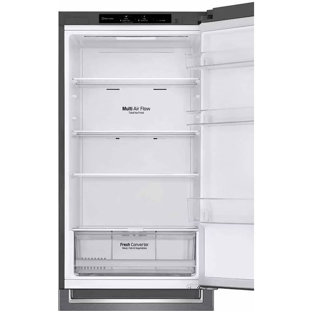 Combina frigorifica LG GBP61DSPGN, No Frost, 341 l, H 186, cm, Clasa D, grafit