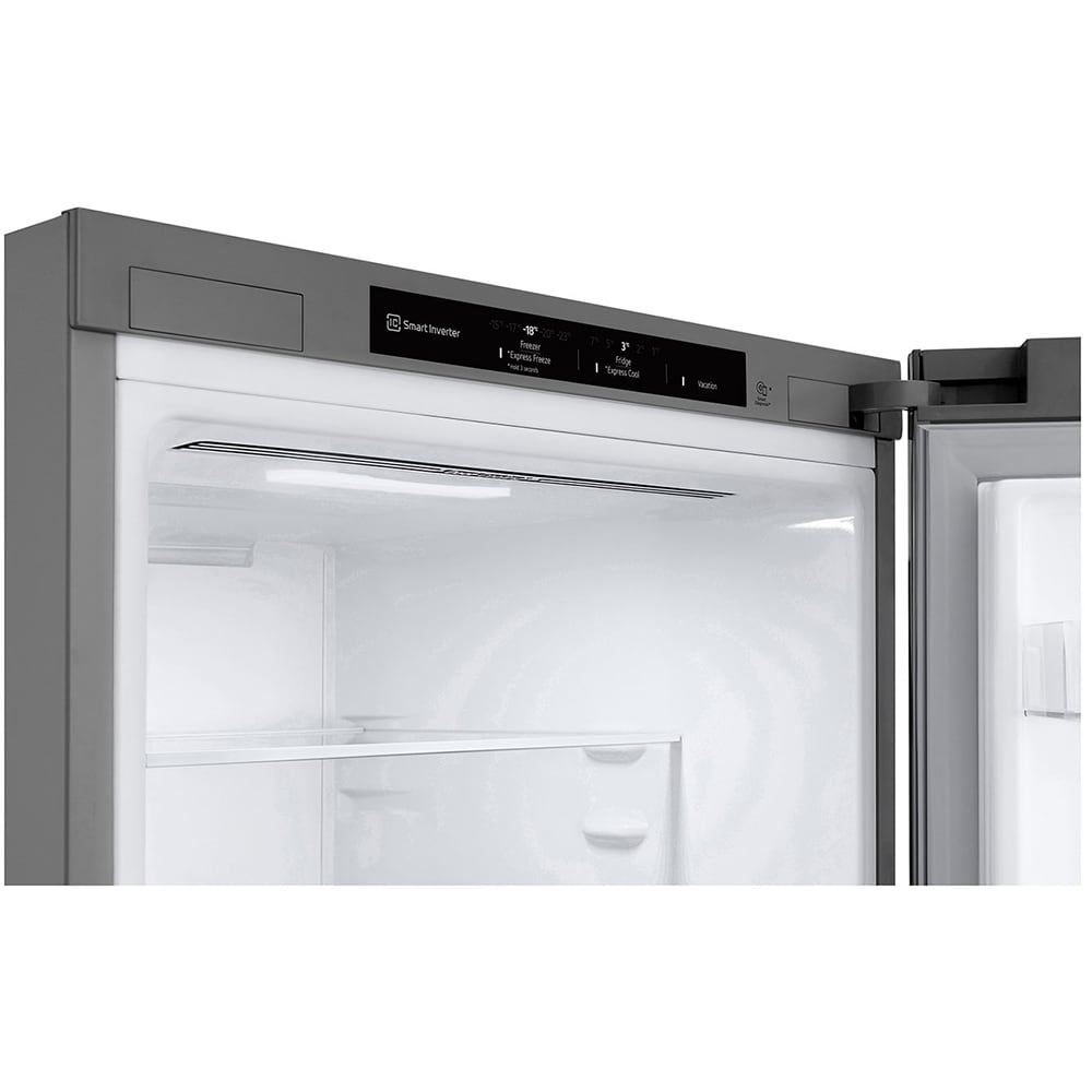 Combina frigorifica LG GBV21L0EPY, No Frost, 344 l, H 186 cm, Clasa E, argintiu