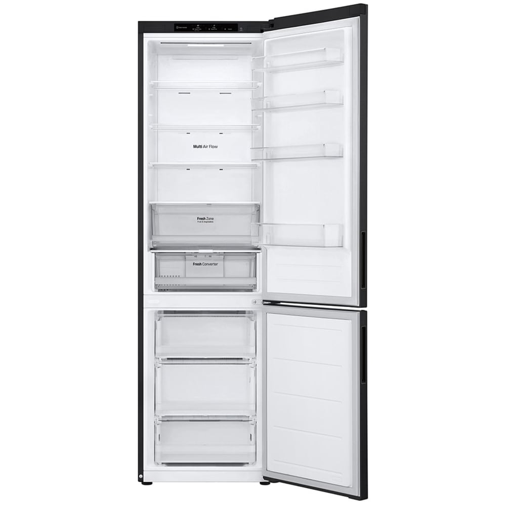 Combina frigorifica LG GBV22NCBEP, No Frost, 387 l, H 203 cm, Clasa B, negru