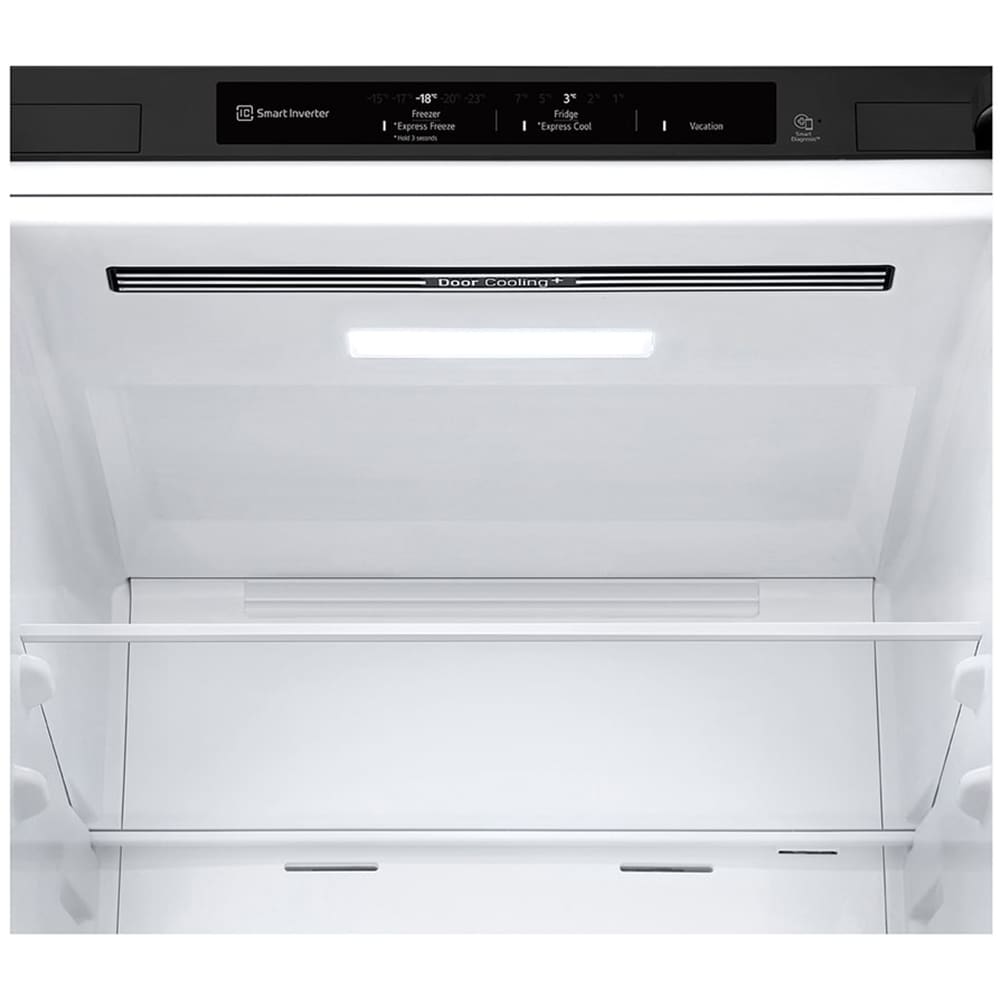 Combina frigorifica LG GBV22NCBEP, No Frost, 387 l, H 203 cm, Clasa B, negru