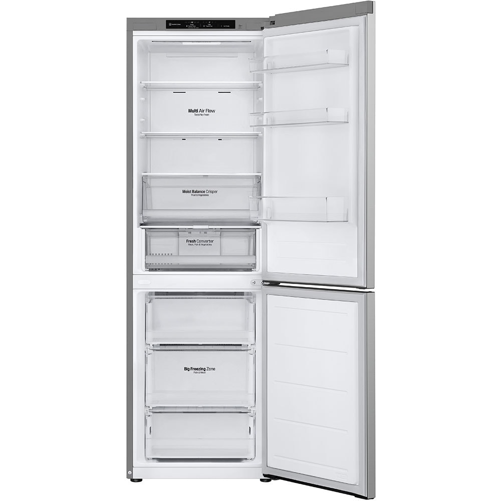 Combina frigorifica LG GBV3100CPY, No Frost, 344 l, H 186 cm, Clasa C, argintiu