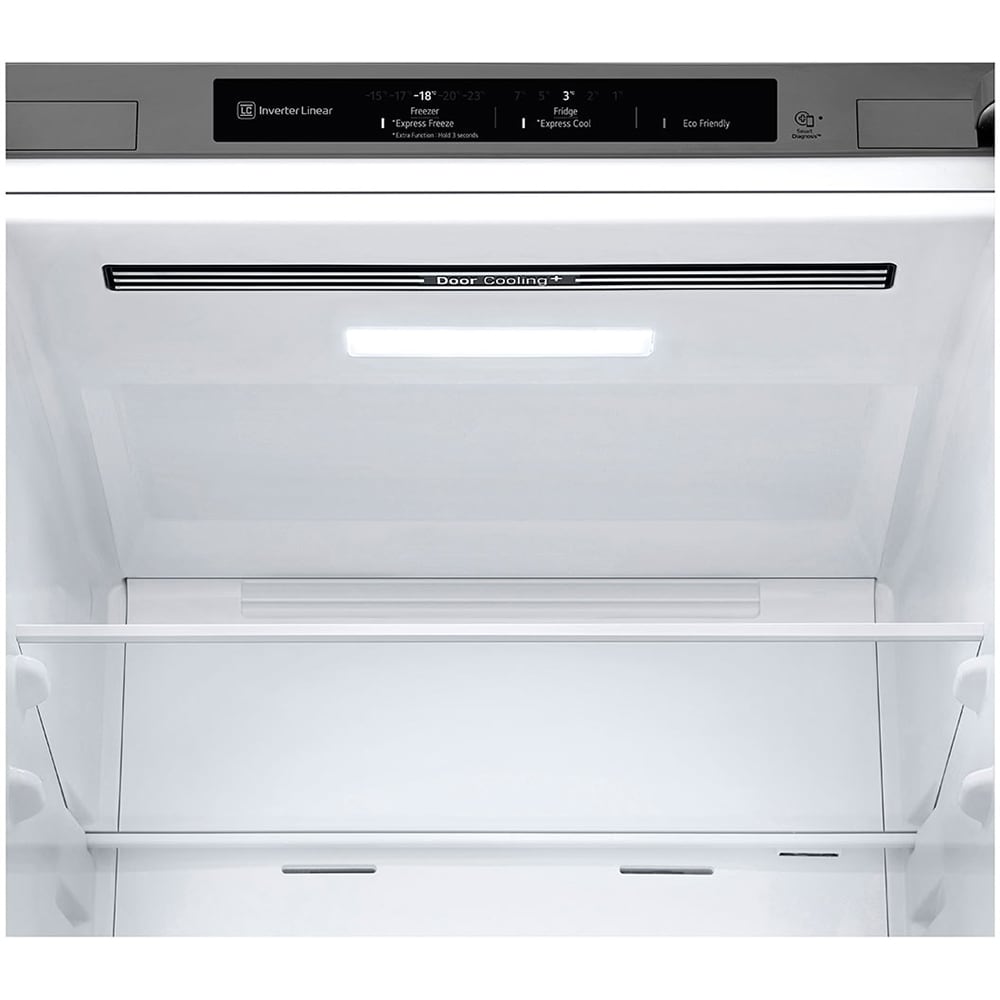 Combina frigorifica LG GBV3100CPY, No Frost, 344 l, H 186 cm, Clasa C, argintiu
