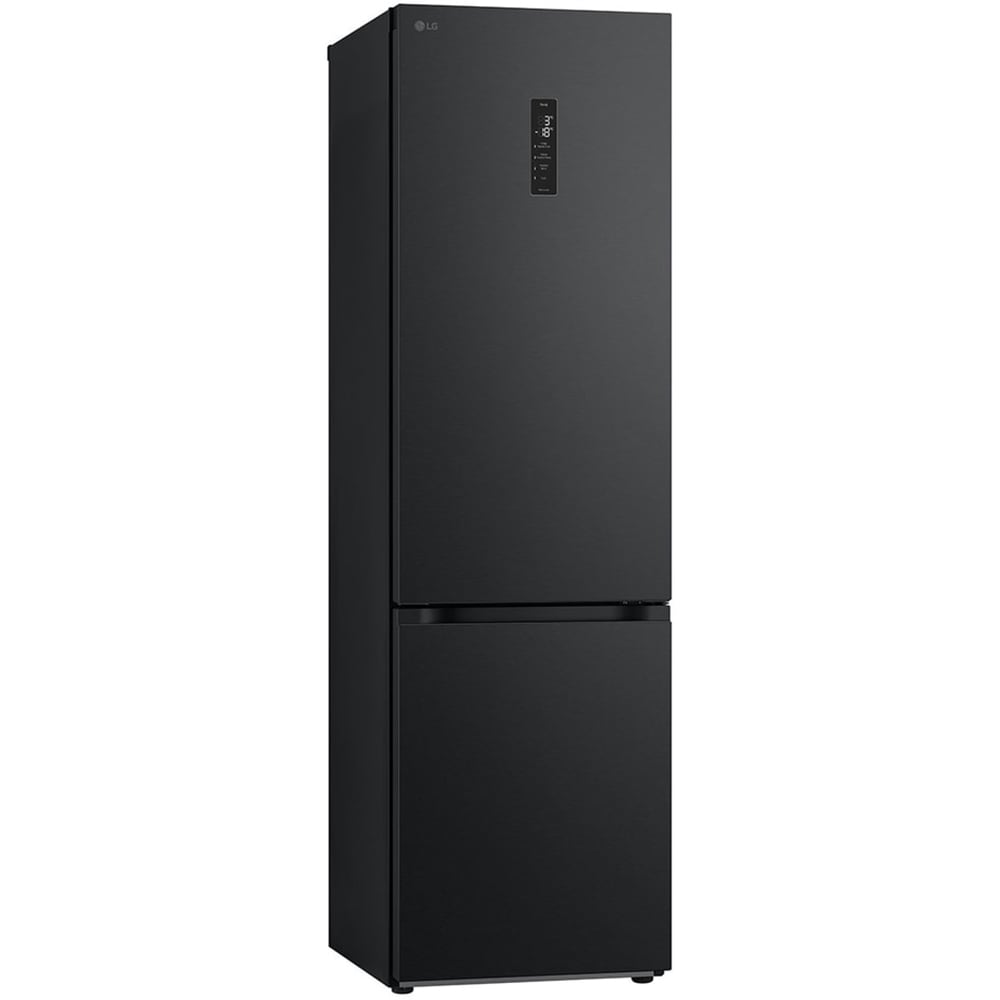 Combina frigorifica LG GBV7270DEV, No Frost, 387 l, H 203 cm, Clasa D, ThinQ, negru