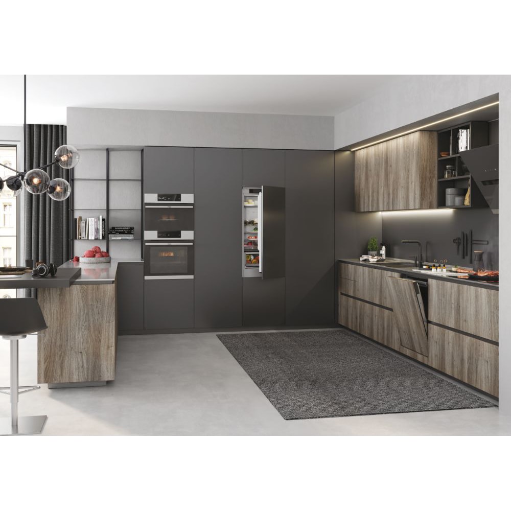 Combina frigirifica incorporabila HAIER HBW5518E, Total No Frost, 248 l, H 177 cm, Clasa E