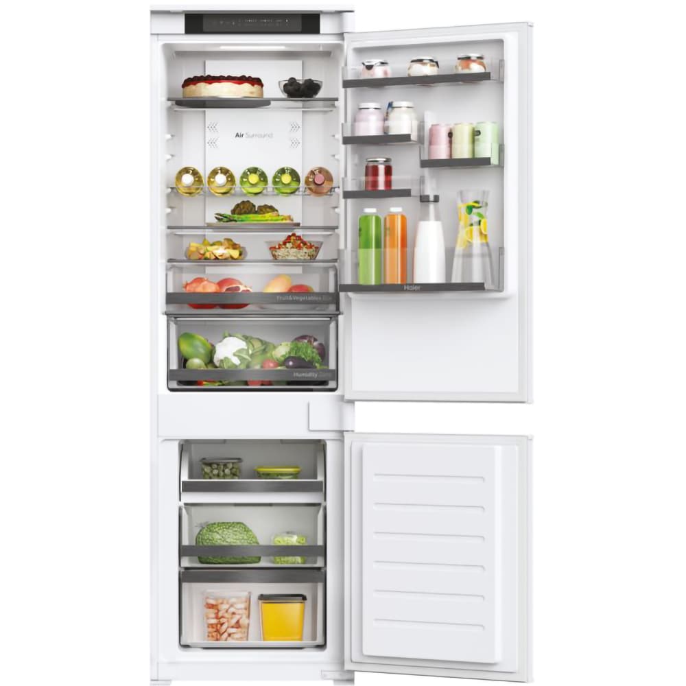 Combina frigirifica incorporabila HAIER HBW5518E, Total No Frost, 248 l, H 177 cm, Clasa E