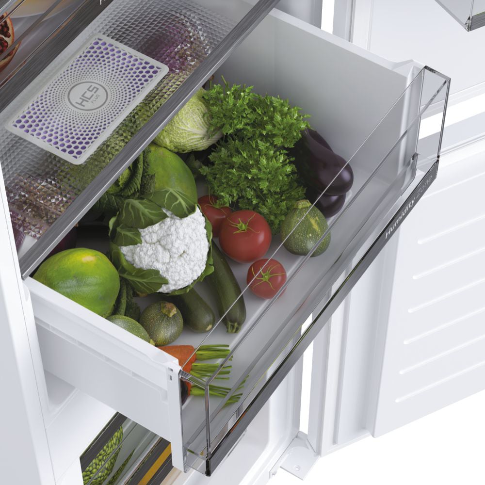 Combina frigirifica incorporabila HAIER HBW5518E, Total No Frost, 248 l, H 177 cm, Clasa E