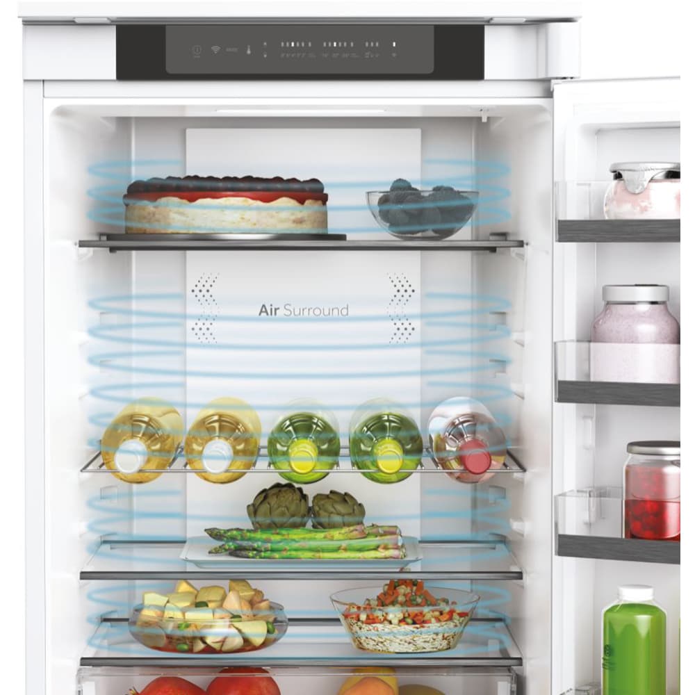 Combina frigirifica incorporabila HAIER HBW5518E, Total No Frost, 248 l, H 177 cm, Clasa E
