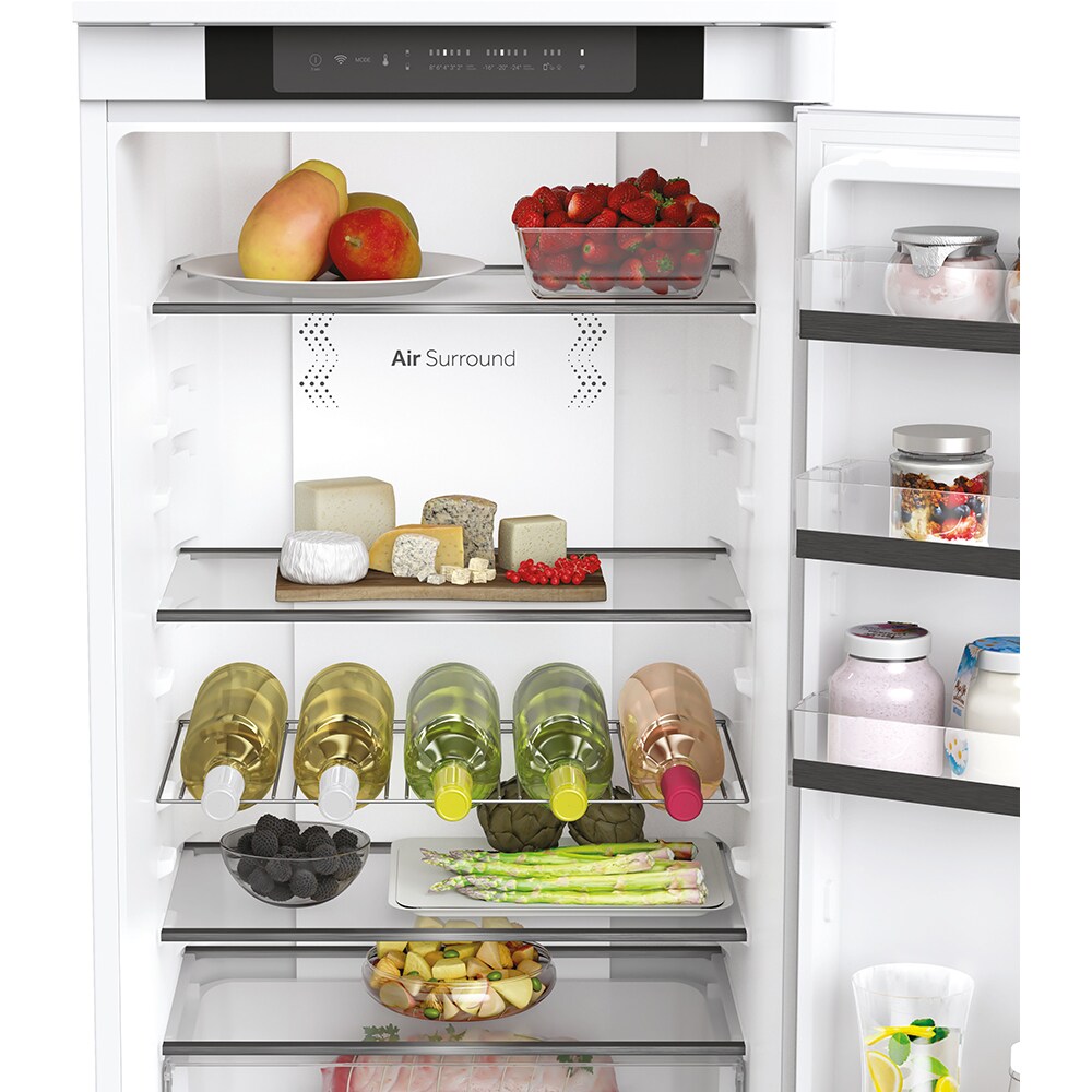 Combina frigorifica incorporabila HAIER HBW5519E, Total No Frost, 281 l, H 193 cm, Clasa E, Wi-Fi