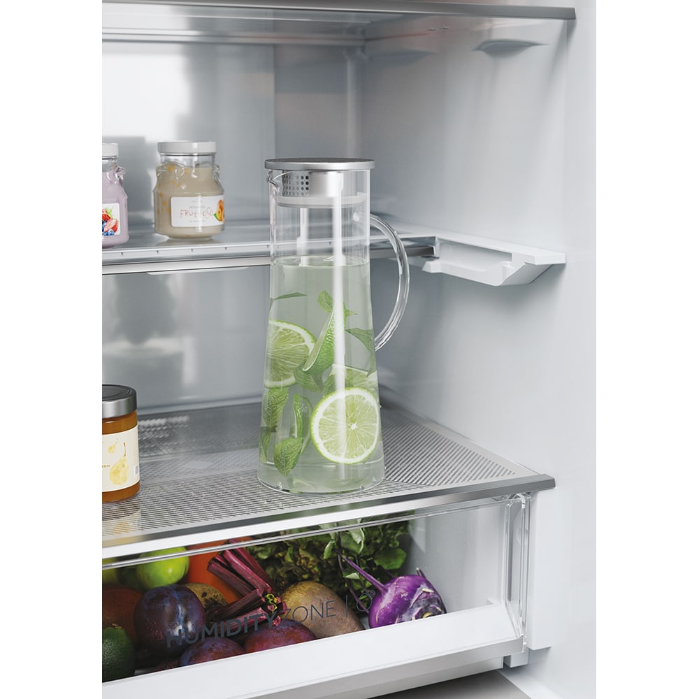 Combina frigorifica HAIER HTW5620CNMP, Total No Frost, 414 l, H 201 cm, Clasa E, Wi-Fi, negru