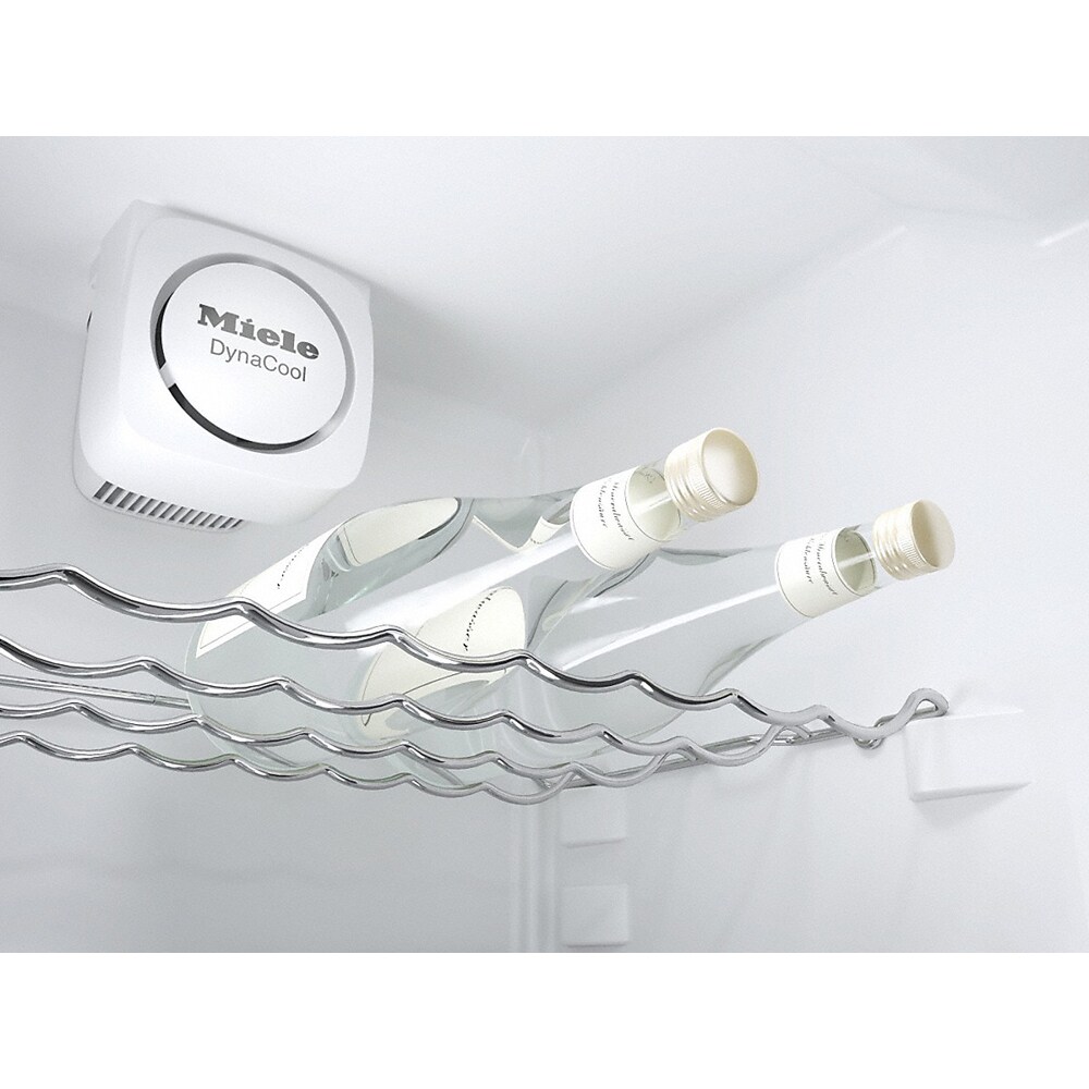 Combina frigorifica MIELE KFN 29162 D ws Series 120, No Frost, 344 l, H 201 cm, Clasa E, alb