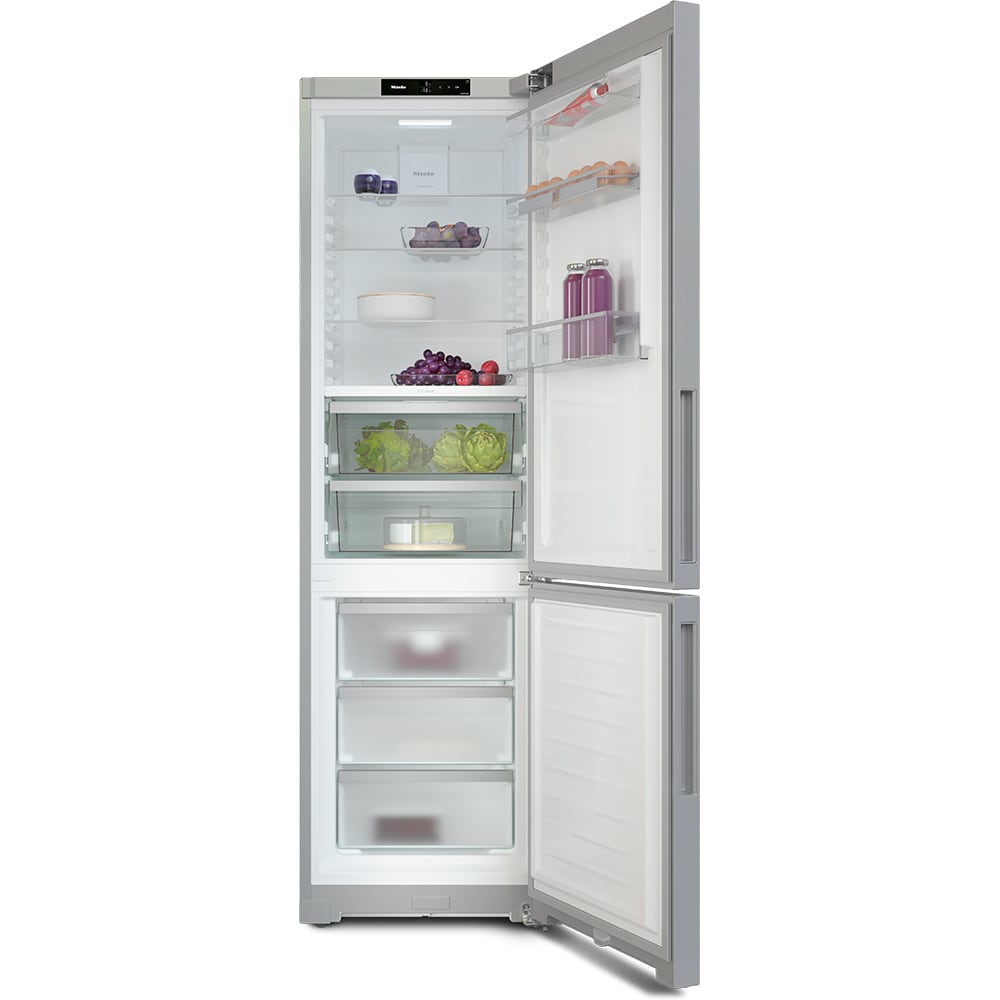 Combina frigorifica MIELE KFN 4397 CD 125 Edition, No Frost, 361 l, H 201 cm, Clasa C, inox