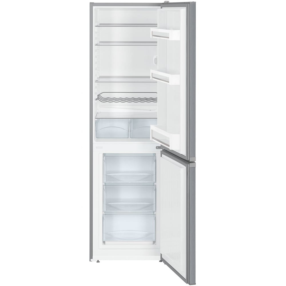 Combina frigorifica LIEBHERR KGle 1855-3.6, Smart Frost, 296 l, H 181 cm, Clasa E, argintiu