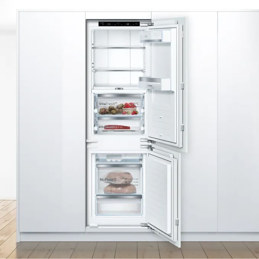 Combina frigorifica incorporabila BOSCH KIF86PFE0, No Frost, 223 l, H 177.2 cm, Clasa E