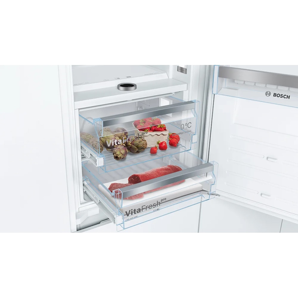 Combina frigorifica incorporabila BOSCH KIF86PFE0, No Frost, 223 l, H 177.2 cm, Clasa E