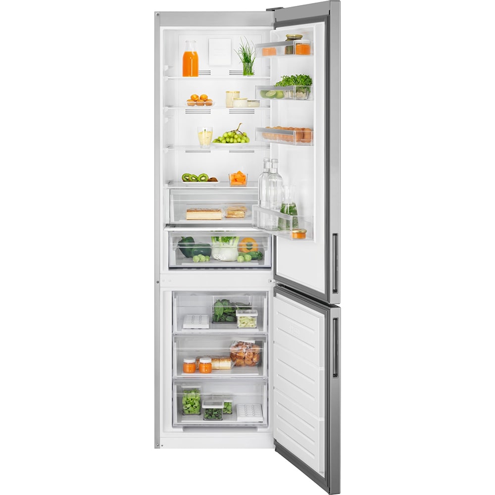 Combina frigorifica ELECTROLUX LNT5ME36U1, No Frost, 367 l, H 201 cm, Clasa E, argintiu