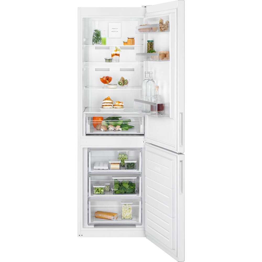 Combina frigorifica ELECTROLUX LNT5MF32W0, No Frost, 331 l, H 186 cm, Clasa F, alb