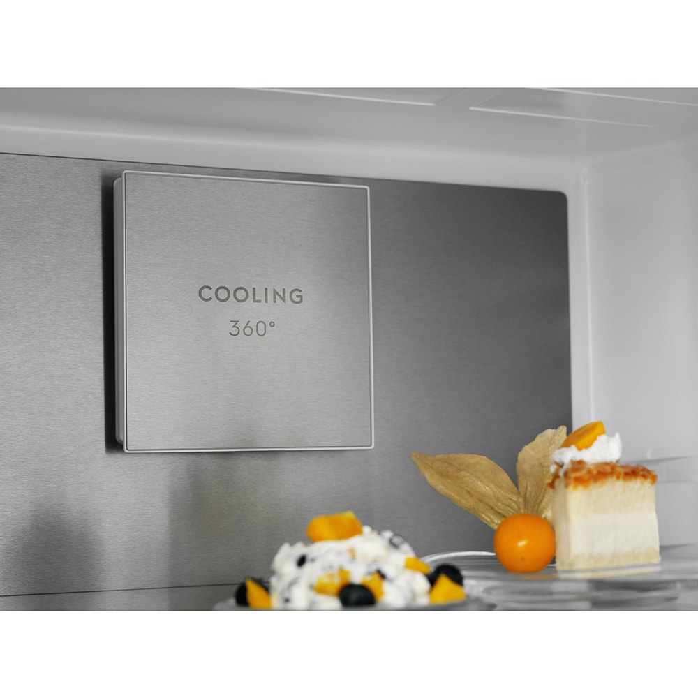 Combina frigorifica ELECTROLUX LNT7ME32X3, No Frost, 331 l, H 186 cm, Clasa E, argintiu