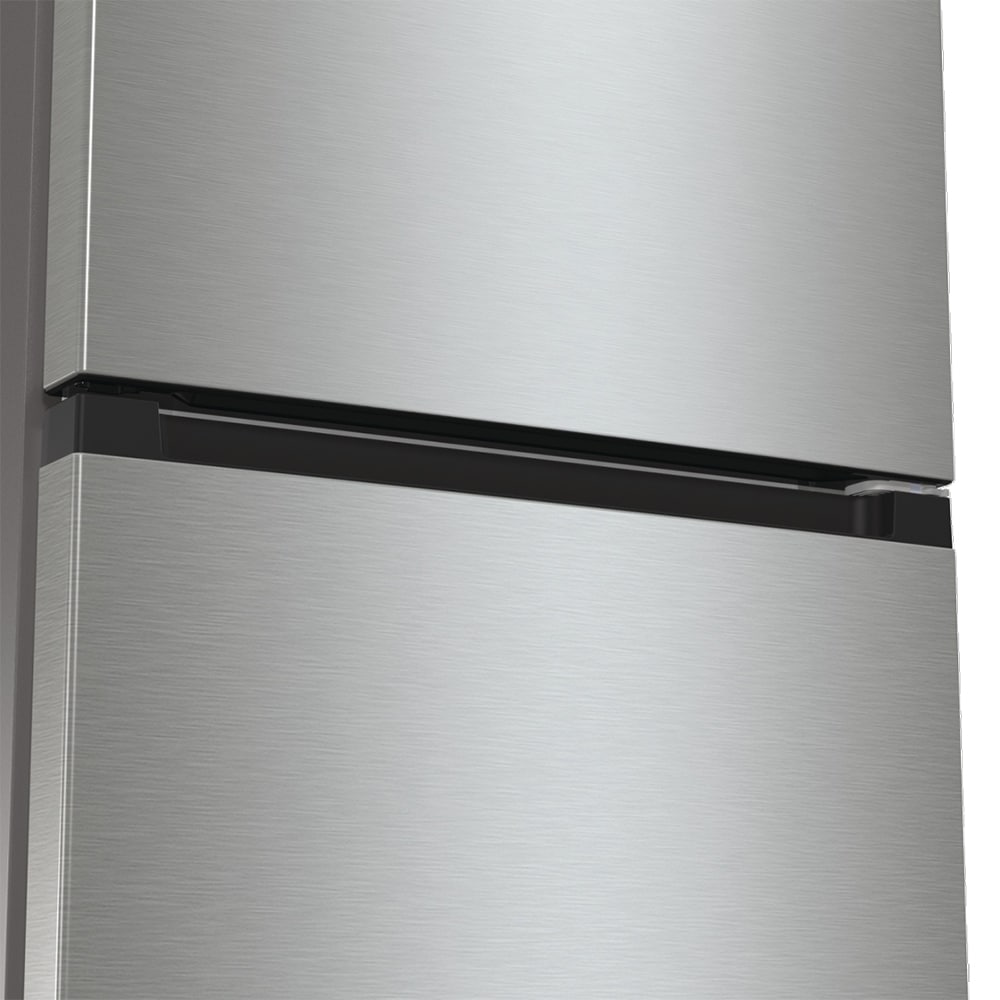 Combina frigorifica GORENJE NRK61CAXL4, NoFrost Plus, 326 l, H 185 cm, Clasa C, argintiu