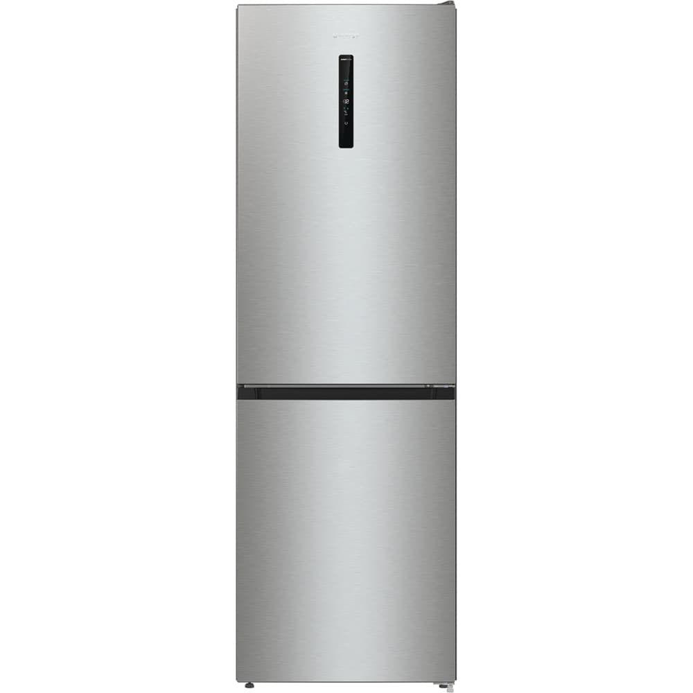 Combina frigorifica GORENJE NRK61CAXL4, NoFrost Plus, 326 l, H 185 cm, Clasa C, argintiu