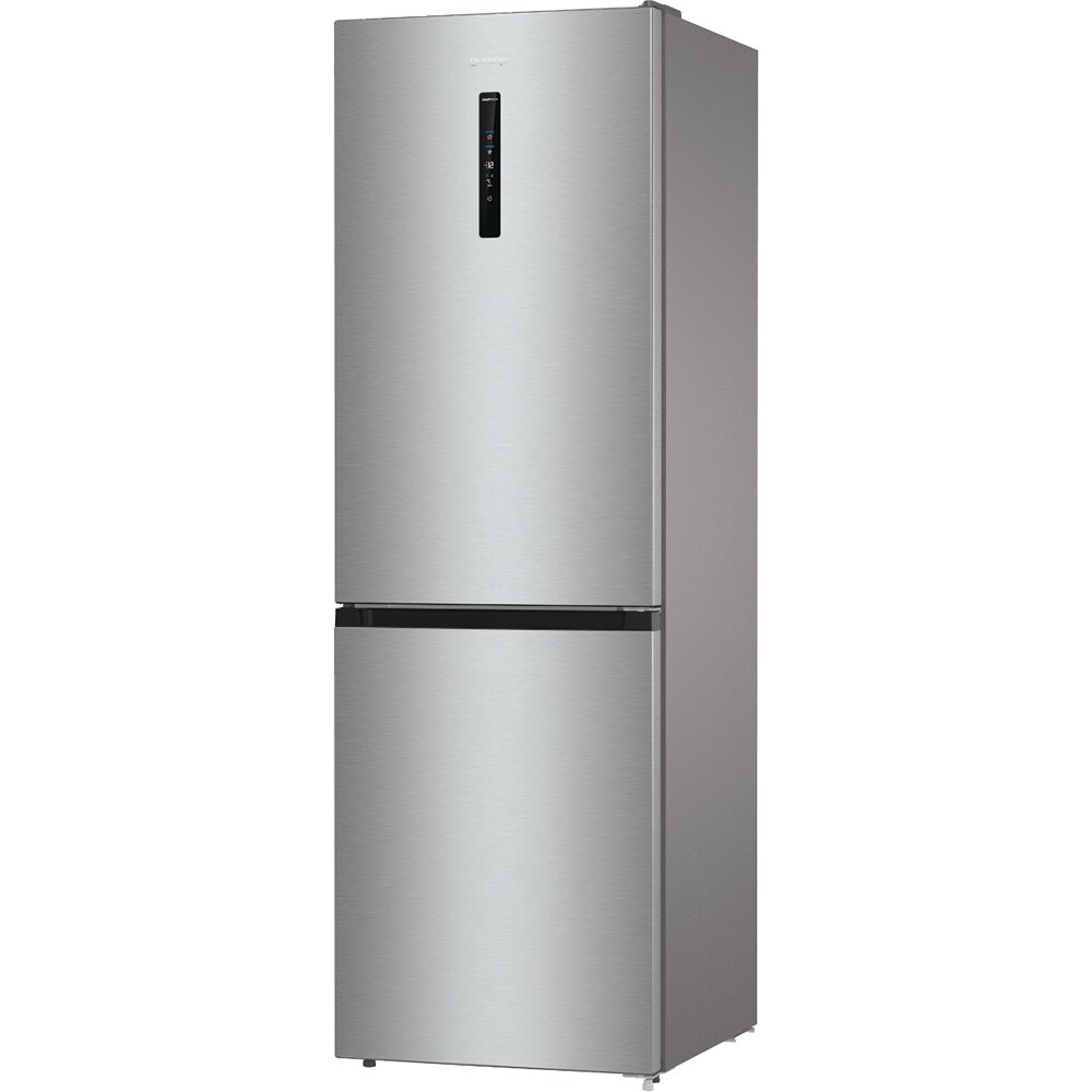 Combina frigorifica GORENJE NRK61CAXL4, NoFrost Plus, 326 l, H 185 cm, Clasa C, argintiu