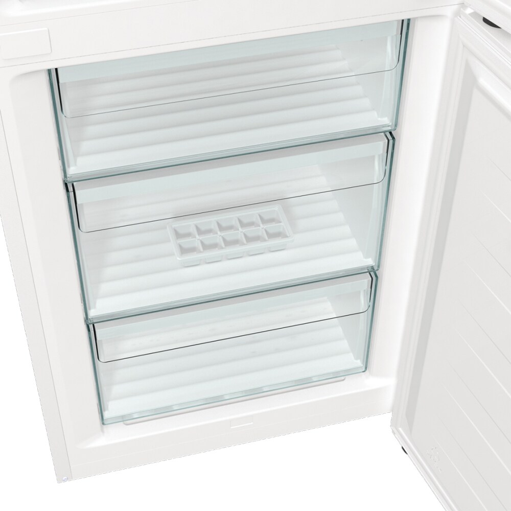 Combina frigorifica GORENJE NRK6201EW4, No Frost Plus, 331 l, H 200 cm, Clasa F, alb