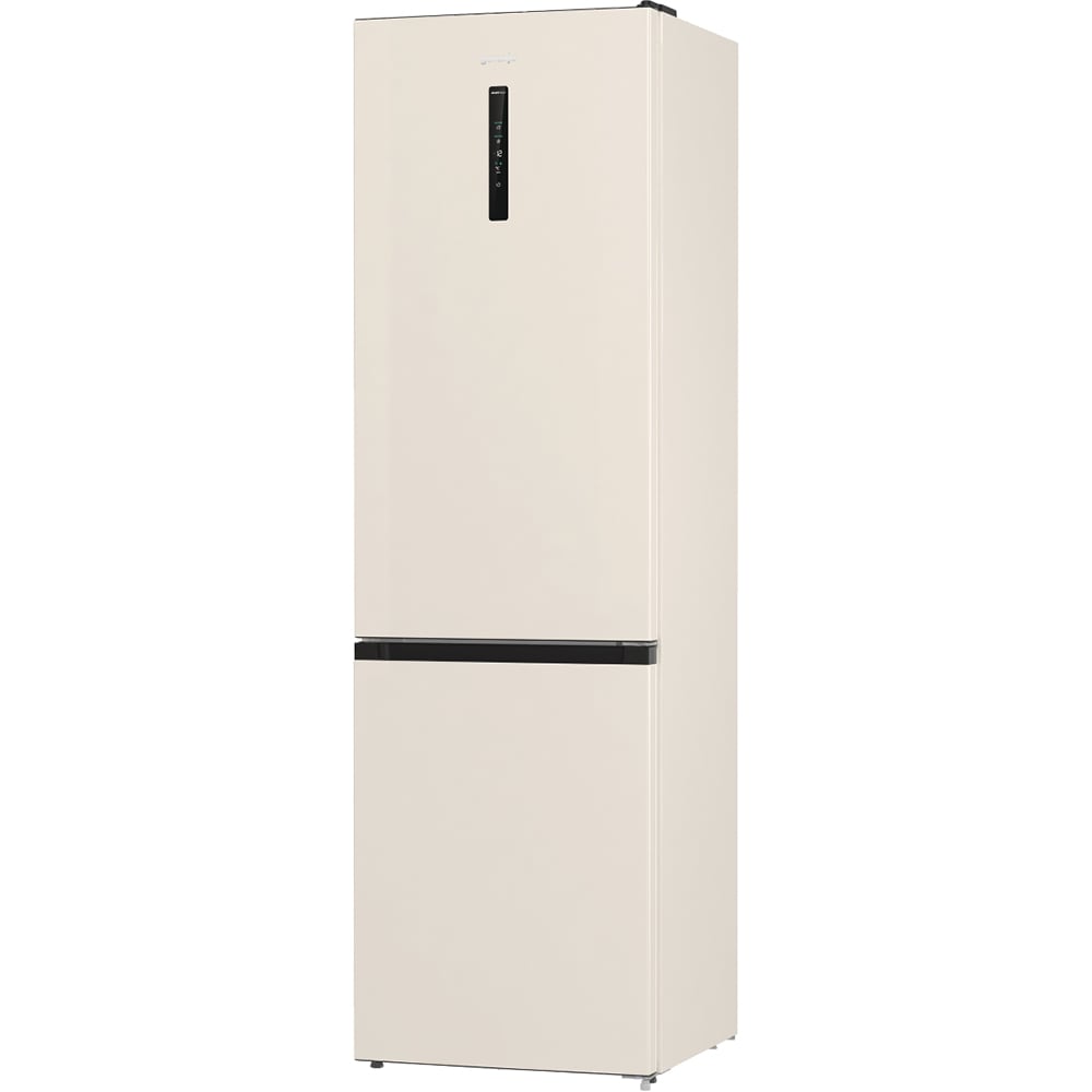 Combina frigorifica GORENJE NRK6202AC4, No Frost Plus, 331 l, H 200 cm, Clasa E, crem