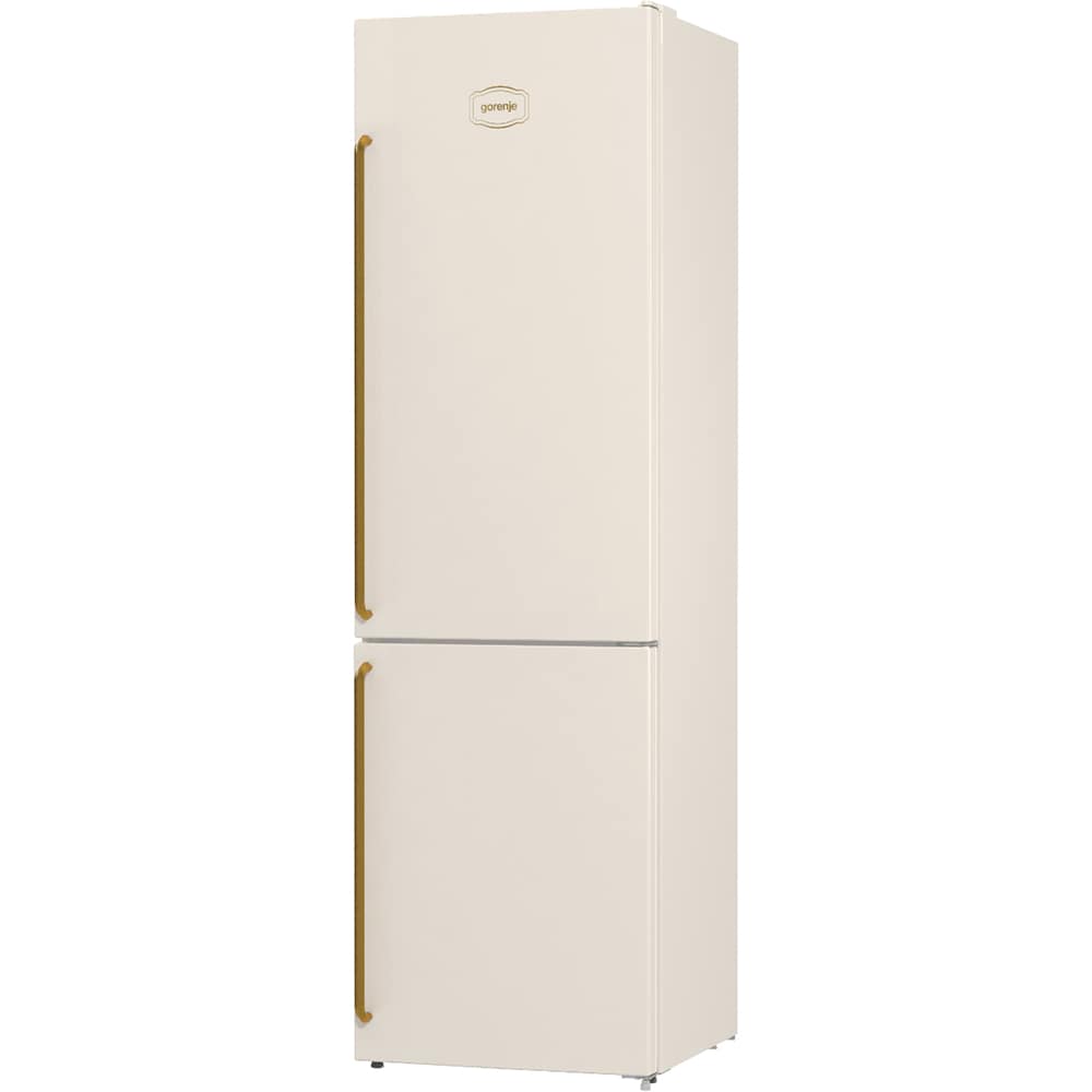 Combina frigorifica GORENJE NRK6202CLI, No Frost Plus, 331 l, H 200 cm, Clasa E, crem