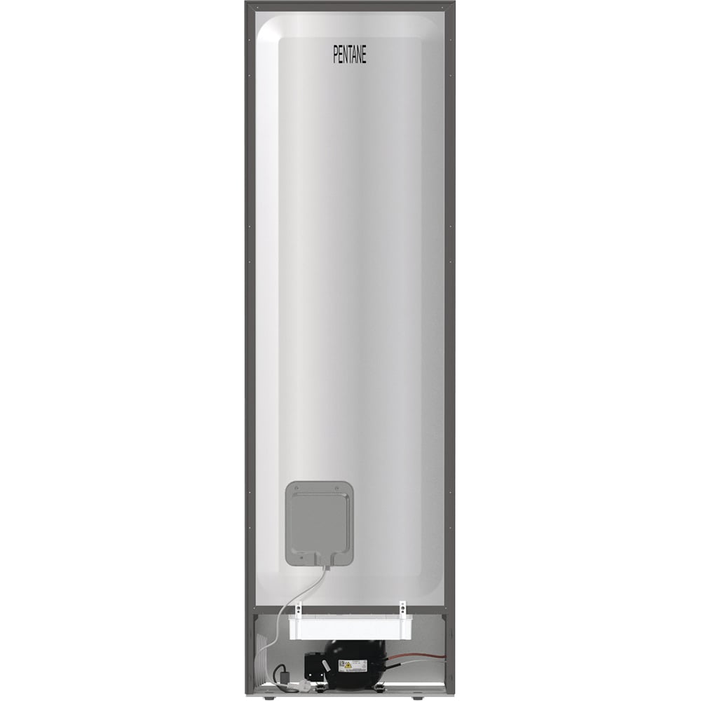 Combina frigorifica GORENJE NRK6202ES4, No Frost Plus, 331 l, H 200 cm, Clasa E, argintiu