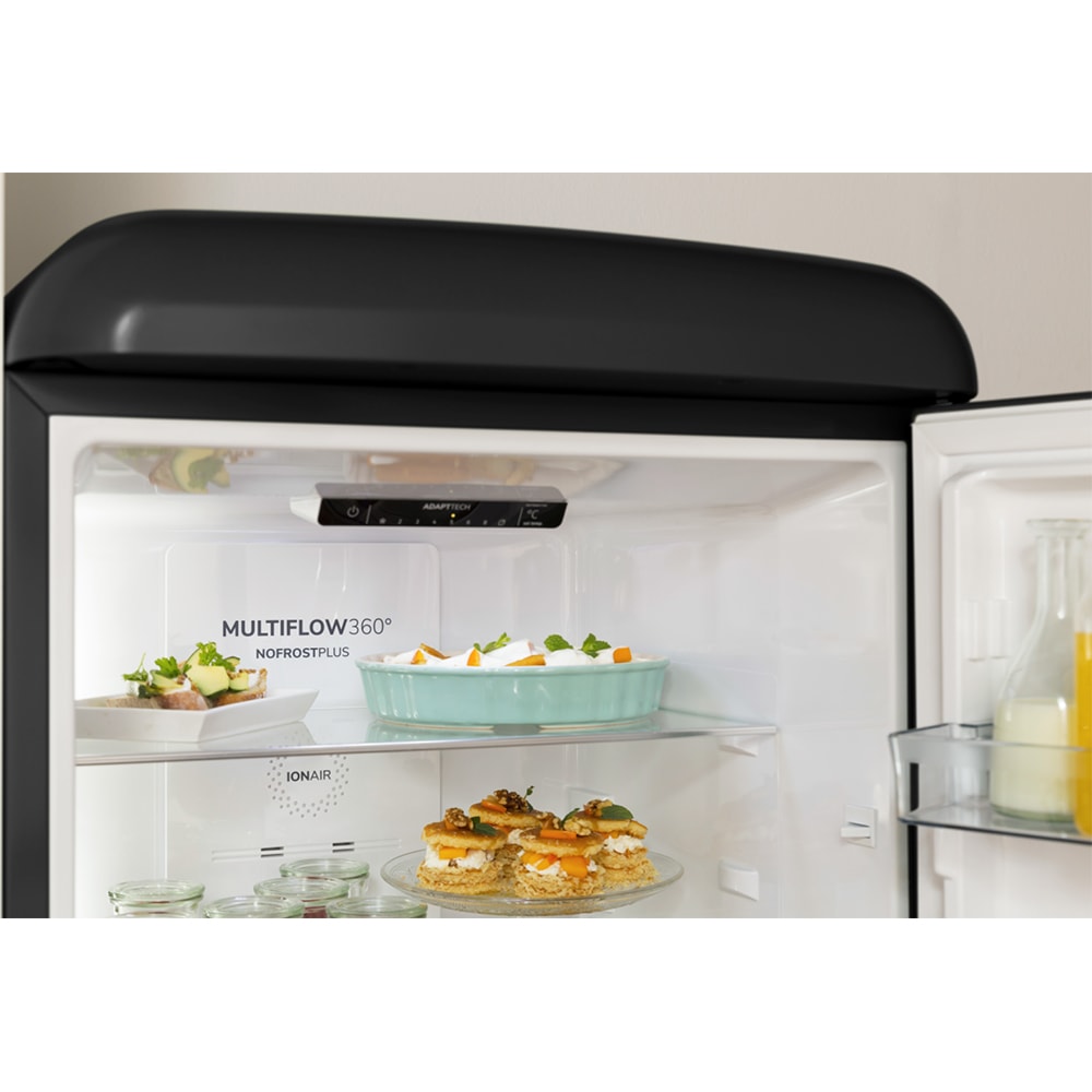 Combina frigorifica GORENJE ONRK619DBK, NoFrost Plus, 300 l, H 194 cm, Clasa D, negru