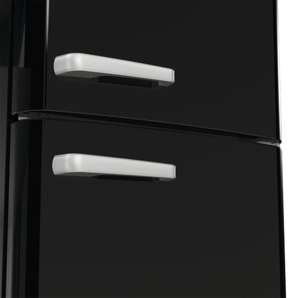 Combina frigorifica GORENJE ONRK619DBK, NoFrost Plus, 300 l, H 194 cm, Clasa D, negru