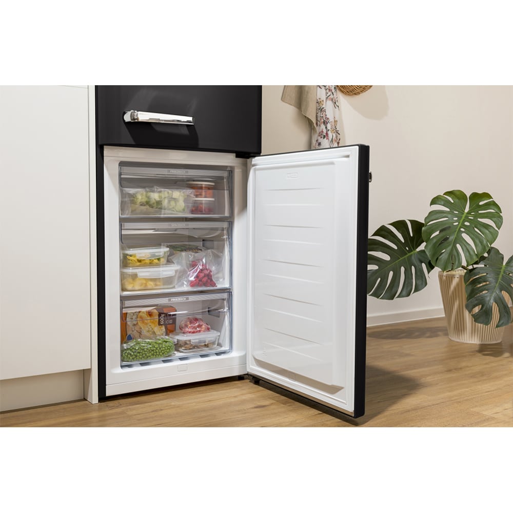 Combina frigorifica GORENJE ONRK619DBK, NoFrost Plus, 300 l, H 194 cm, Clasa D, negru