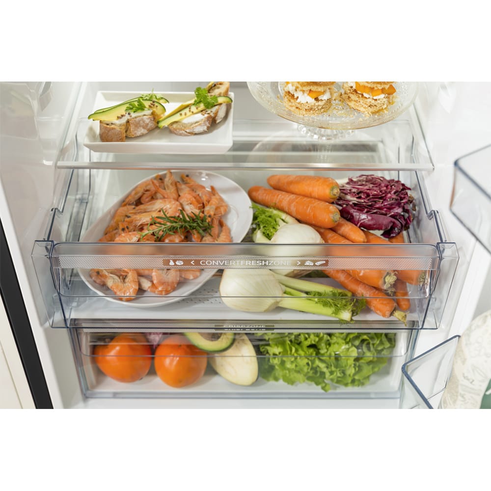 Combina frigorifica GORENJE ONRK619DBK, NoFrost Plus, 300 l, H 194 cm, Clasa D, negru