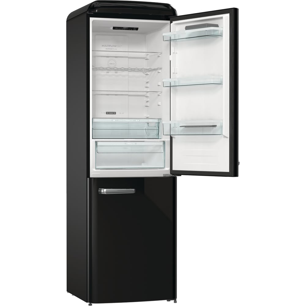 Combina frigorifica GORENJE ONRK619DBK, NoFrost Plus, 300 l, H 194 cm, Clasa D, negru