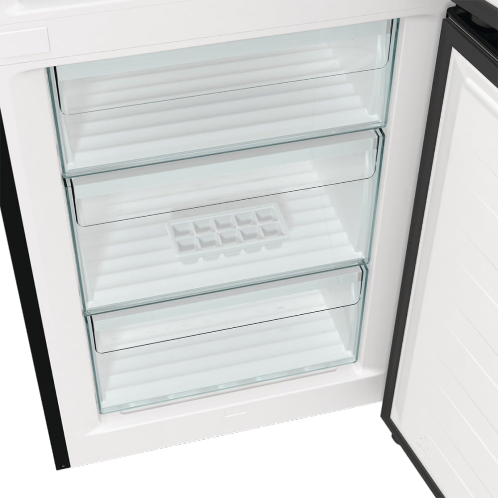 Combina frigorifica GORENJE ONRK619DBK, NoFrost Plus, 300 l, H 194 cm, Clasa D, negru