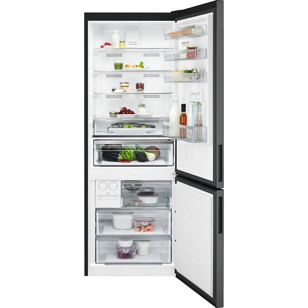 Combina frigorifica AEG ORC6M481EL, No Frost, 481 l, H 192 cm, Clasa E, dark inox