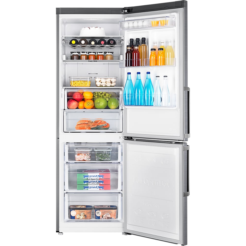 Combina frigorifica SAMSUNG RB33J3515S9/EF, No Frost, 339 l, H 185 cm, Clasa E, All-Around Cooling, inox