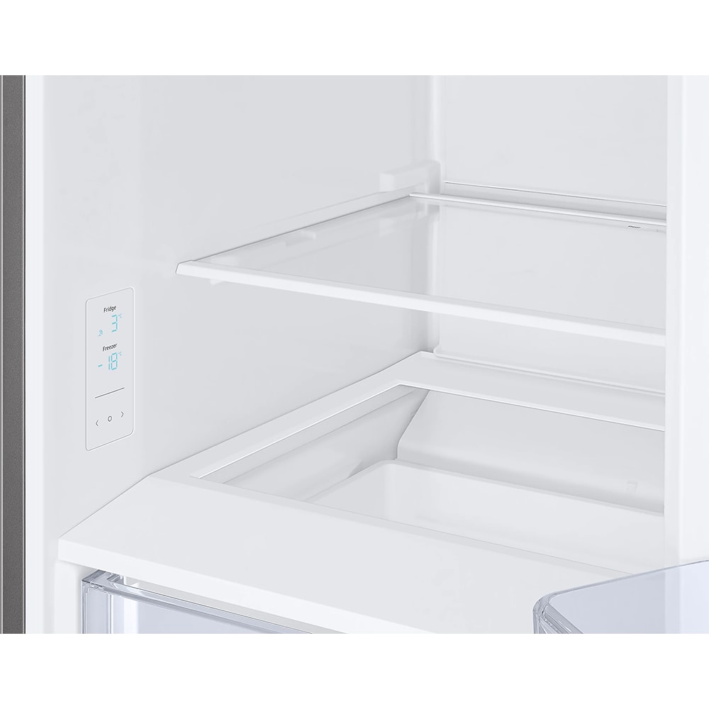 Combina frigorifica SAMSUNG RB36T600CSA/EF, No Frost, 365 l, H 193.5 cm, Clasa C, All-Around Cooling, inox