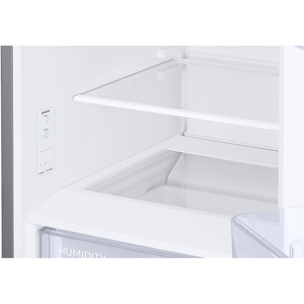 Combina frigorifica SAMSUNG RB38C602CSA/EF, No Frost, 390 l, H 203 cm, Clasa C, All-Around Cooling, inox