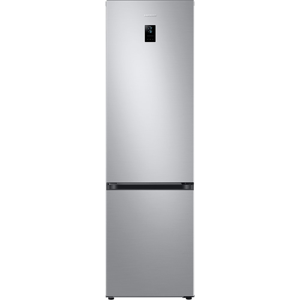 Combina frigorifica SAMSUNG RB38T672ESA/EF, No Frost, 390 l, H 203 cm, Clasa E, All-Around Cooling, argintiu