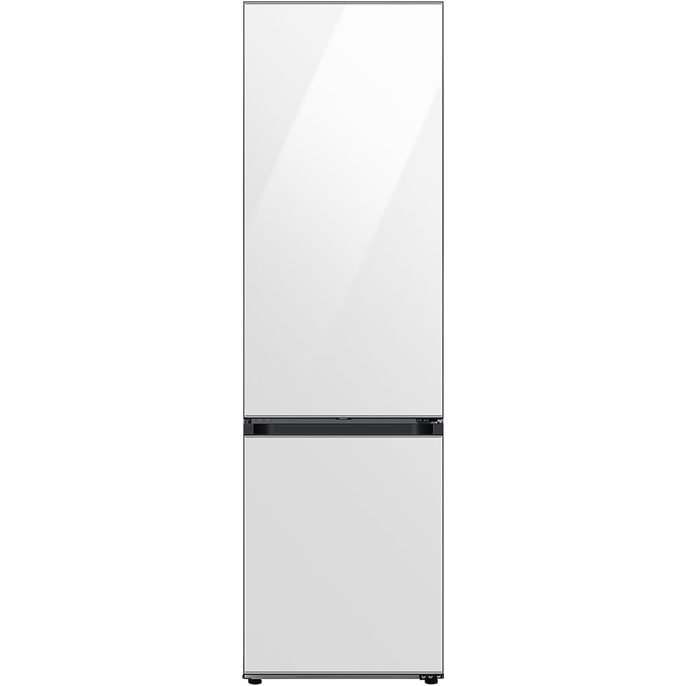 Combina frigorifica SAMSUNG RB38C7B5C12/EF Bespoke, No Frost, 390 l, H 203 cm, Clasa C, Sticla alba