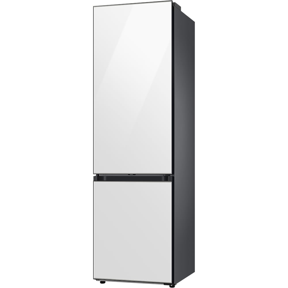 Combina frigorifica SAMSUNG RB38C7B5C12/EF Bespoke, No Frost, 390 l, H 203 cm, Clasa C, Sticla alba