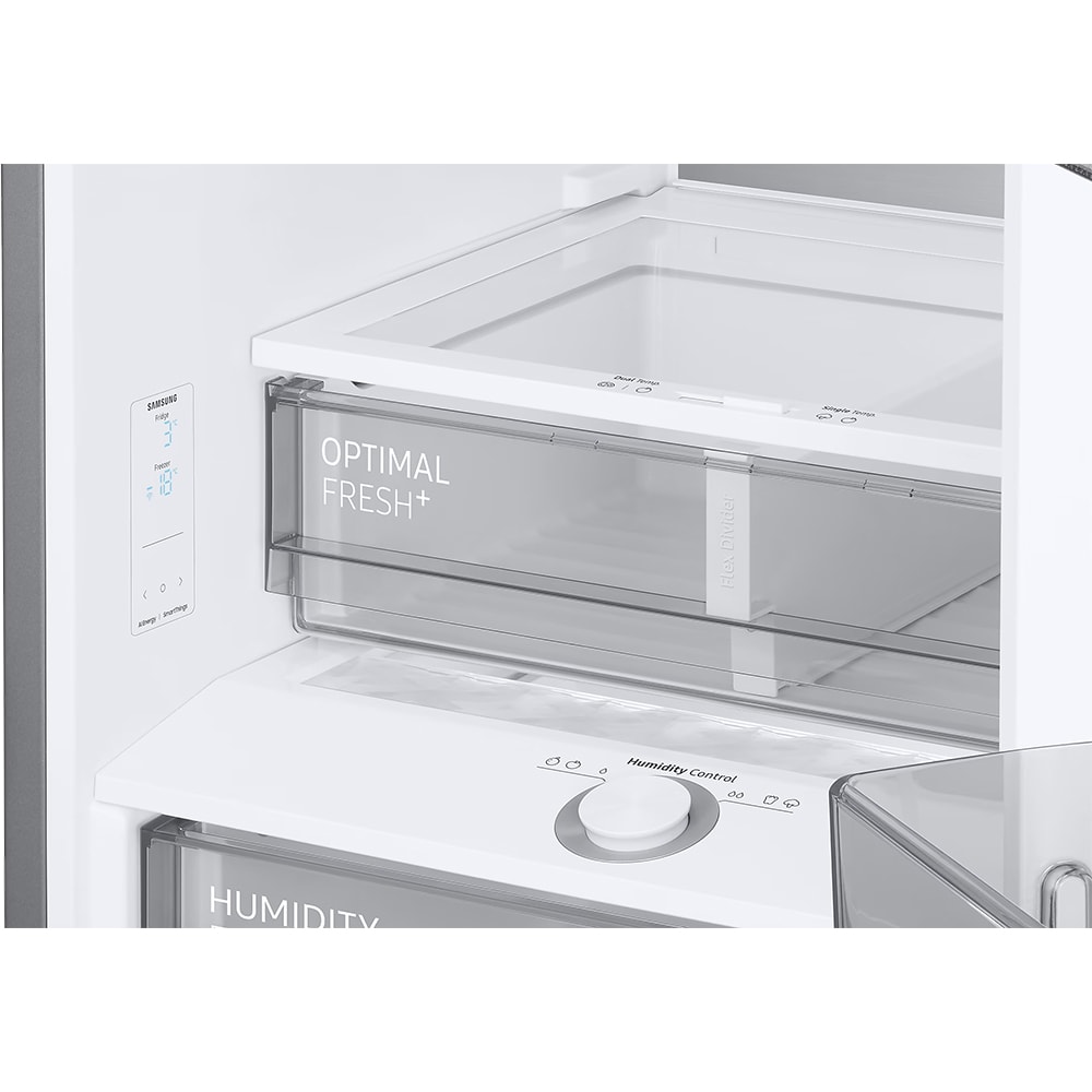 Combina frigorifica SAMSUNG RB38C7B6AB1/EF, No Frost, 387 l, H 203 cm, Clasa A, Twin Cooling Plus, negru