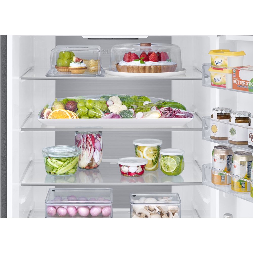 Combina frigorifica SAMSUNG RB53DG703EB1EO, No Frost, 538 l, H 203 cm, Clasa E, Wi-Fi, dark inox