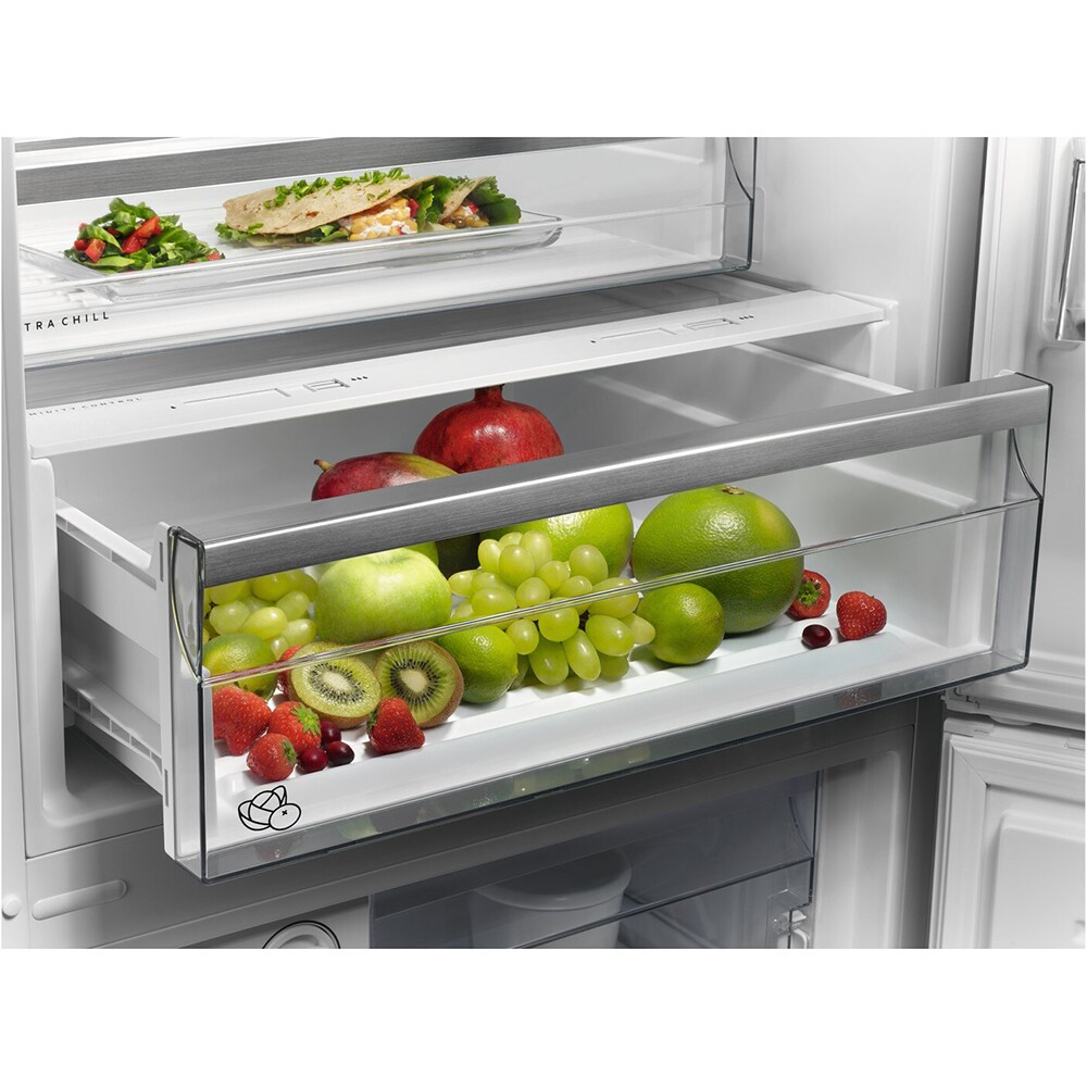 Combina frigorifica AEG RCB646E3MB, No Frost, 481 l, H 192 cm, Clasa E, dark inox