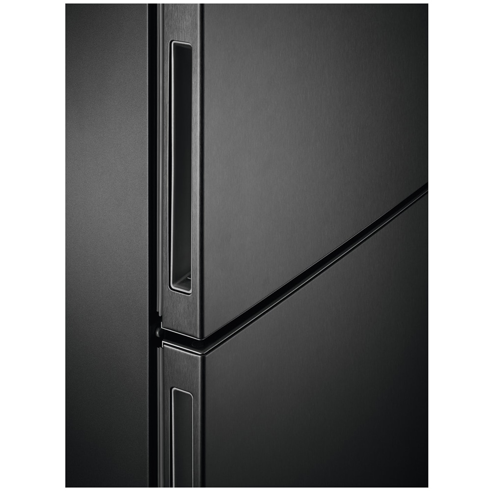 Combina frigorifica AEG RCB736E5MB, No Frost, 367 l, H 201 cm, Clasa E, dark inox