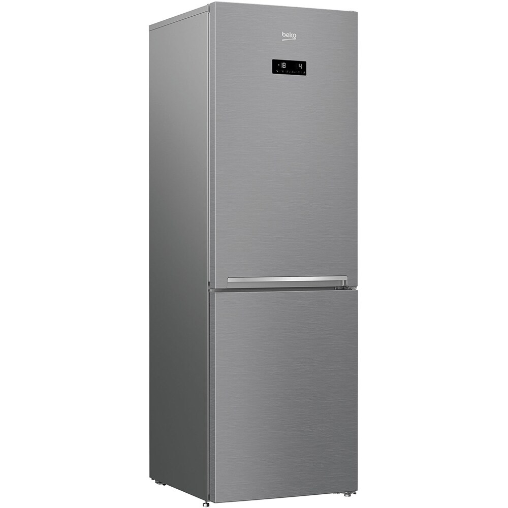 Combina frigorifica BEKO RCNA366E40ZXBN, NeoFrost, 324 l, H 185.2 cm, Clasa E, argintiu